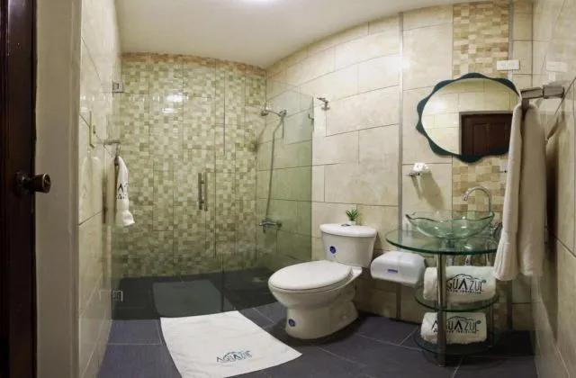 Hotel La Hora Azul Chambre salle de bain